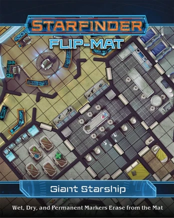 Starfinder Flip-Mat: Giant Starship