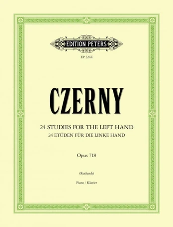24 Studies for the Left Hand Op.718