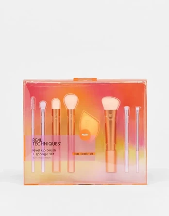 Real Techniques Level up and Sponge Set (save 50%)-No Colour