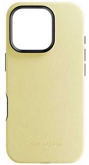 Dėklas Native Union Active Case, lemon - iPhone 16 Pro