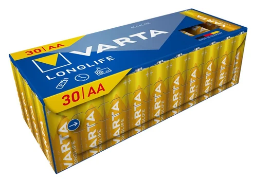 Baterijos VARTA Longlife, AA (LR6), 30 vnt.