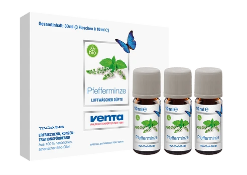 Bio aromatizatorius VENTA 6042000 pipirmėtė 3x10ml