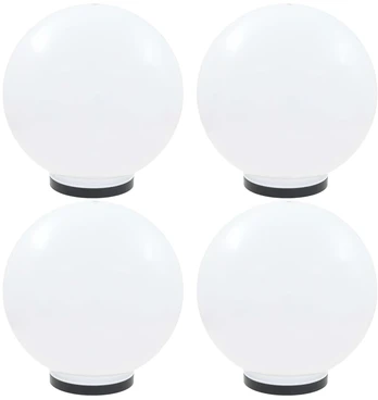 LED lempos, rutulio formos, 4vnt., sferinės, 40cm, PMMA