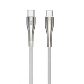 Forever Sleek Cable USB-C / USB-C 1,0 m / 60W kaina