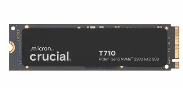 SSDCRUCIALT7101TBM.2PCIe Gen5NVMeWrite speed 13700 MBytes/secRead speed 14900