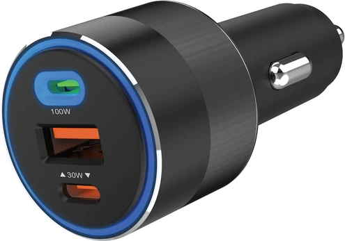 Mob.telefono auto įkroviklis Sandberg 441-49 3in1 130W USB-C PD