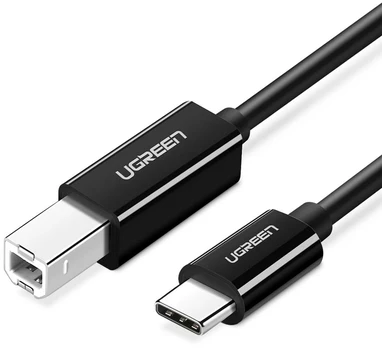 UGREEN USB-C to USB-B 2.0 Spausdintuvas Cable 2m - Juodas