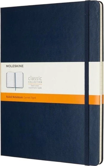 Moleskine Notes Classic 19x25 cm safyro linija