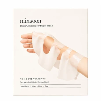Mixsoon - Bean Collagen Hydrogel Mask Pack, 5 sheets