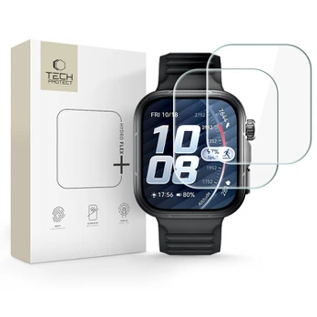Ekrano apsauga Huawei Watch Fit 5 Pro laikrodžiui "Tech-Protect Hydro Flex+ 2-Pack"