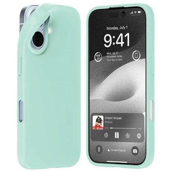 Dėklas Mercury Soft iPhone 16 6.1" miętowy|mint