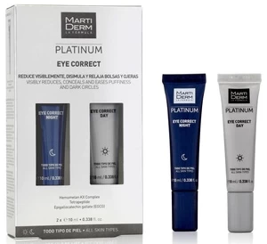Veido priežiūros priemonių rinkinys moterims Martiderm Platinum eye correct, 20 ml, moterims