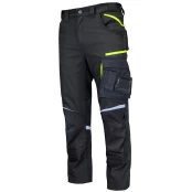Darbinės kelnės Softshell, su elastanu, pašiltintos, juodos spalvos, dydis L kaina
