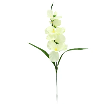 Dirbtinė gėlė kardelis, 55 cm : Spalva - Balta