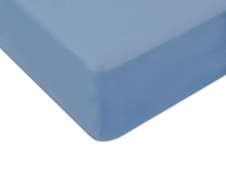 Sheet - JERSEY - size 120x60 - BLUE