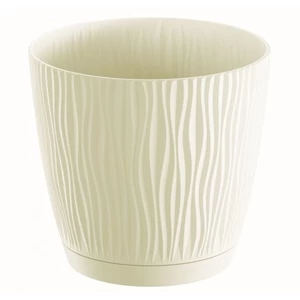 Vazonas Prosperplast Sandy P DSY130P, plastikinis, Ø 13 cm, smėlio