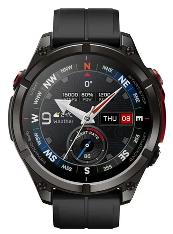 Zeblaze Stratos 4 Pro Smartwatch (Black)