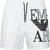 Emporio Armani Plaukimo šortai EM000583 AF20434 U0002 Balta Regular Fit