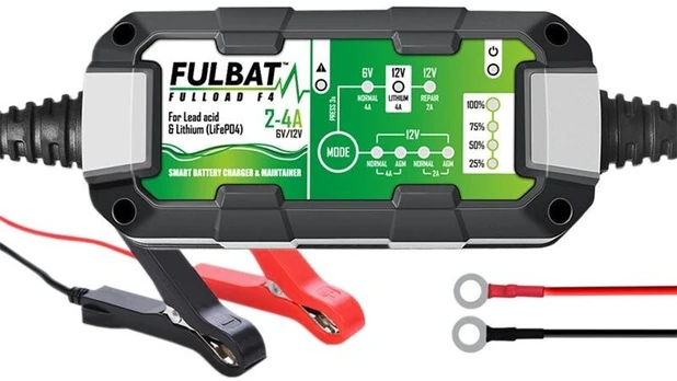 Akumuliatoriaus įkroviklis Fulbat Fulload F4, 6 - 12 V, 2 A