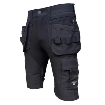 Šortai su kišenėmis dėklais Titan Flexpro, pilka C52, Pesso
