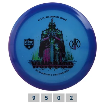 Diskgolfo diskas DISCMANIA Fairway Driver C-LINE GLOW HORIZON VANGUARD Kyle Klein Creator Series