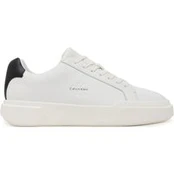 Laisvalaikio batai Calvin Klein Chunky Cupsole Laceup Lth YM0YM01344 Balta