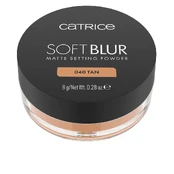 SOFT BLUR mattifying setting powder #040-Tan 8 gr kaina