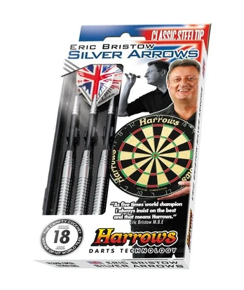 Strėlyčių komplektas Harrows Silver Arrow