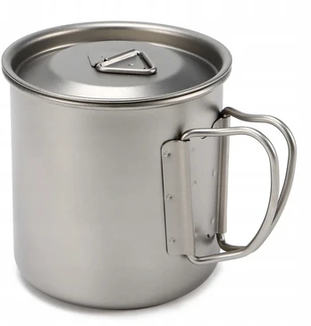 Ypač lengvas titano puodelis 400 ml