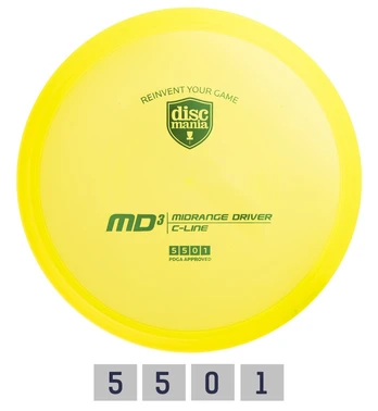 Diskgolfo diskas DISCMANIA C-LINE MD3
