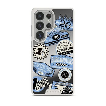Finish Line - Samsung Galaxy S25 Ultra Case, Elite Mirror Light (Magnetic) / Silver