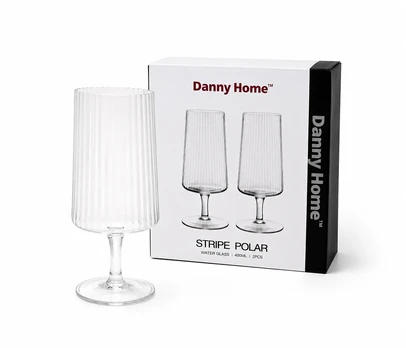 Stiklo taurės 2vnt 400ml DANNY HOME