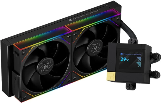 „Thermalright Core Matrix 240 Vision ARGB Black“ vandens aušinimo sistema