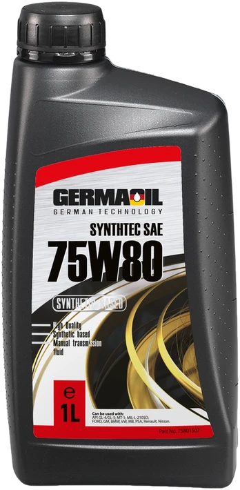 Germaoil 75W80 1L Synth Tec GL4/GL5 sintetinė