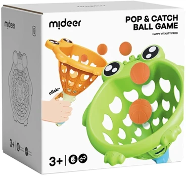 Mideer kamuoliuko gaudymo žaidimas „Pop & Catch Ball Game“