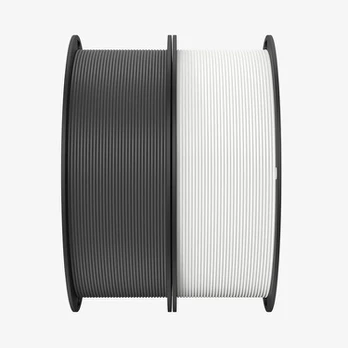 Creality Ender-PLA Filament Value Pack White/grey, 3D Filament (2 kg, 1.75 mm, on 2 rolls)