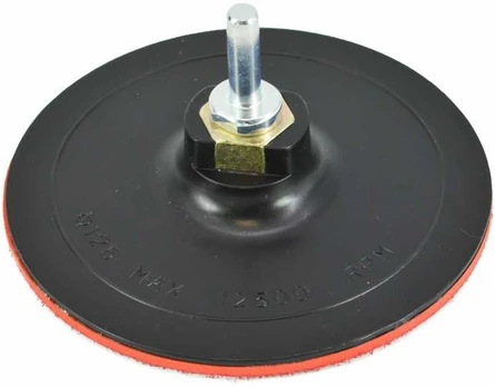 AW-Tools AWTOOLS DISKAS 125 mm KAMPINIAM ŠLIULIUI + ADAPTERIS, PLONAS