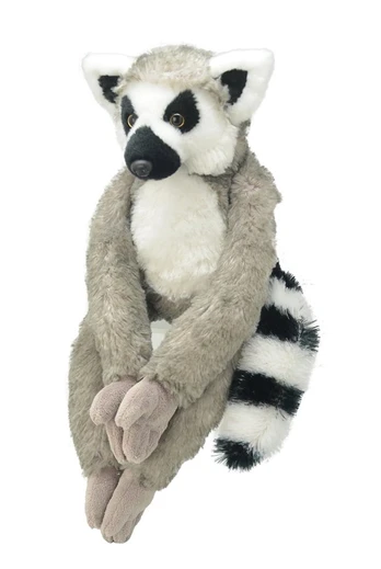 Pliušinis žaislas Wild Planet Lemur, pilkas, 40 cm