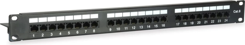 Equip Patchpanel 24x RJ45 Cat6 19" 1HE UTP