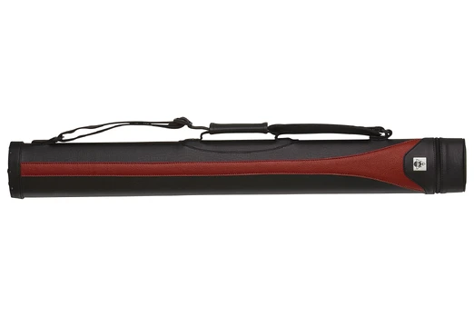 Dėklas biliardo lazdai Style SY-2, raudonas-juodas, 2B/2S, 85 cm