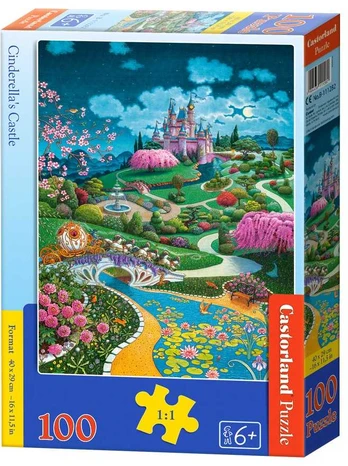 Dėlionė Castorland Puzzle 100 Cinderella's Castle CASTOR