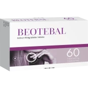 BEOTEBAL 10 mg tabletės N60 kaina