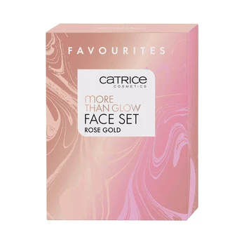 CATRICE MORE THAN GLOW ROSE GOLD veido makiažo priemonių rinkinys