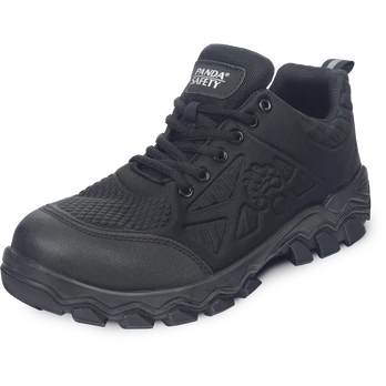 Darbo batai vyrams Panda Safety ZIP S3S MF SR, su aulu, be pašiltinimo, juoda, 46 dydis