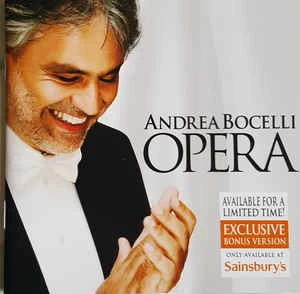 CD Andrea Bocelli - Opera