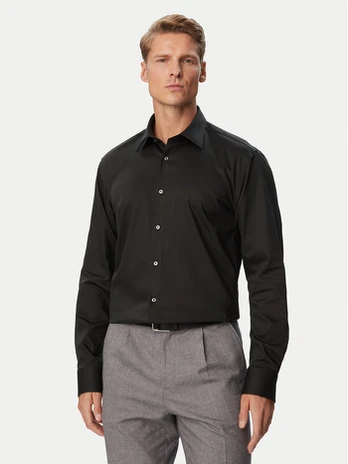 BOSS Marškiniai H-Joe 50560583 Žalia Regular Fit