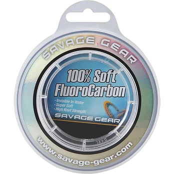 Valas Savage Gear Soft FluoroCarbon, 0.06 cm, 20 m, skaidri