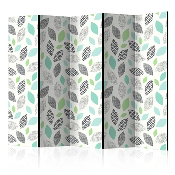 Artgeist Pertvara - Patterned Leaves II [Room Dividers]