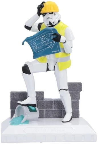 Nemesis Now - Stormtrooper Hit a Brick Wall