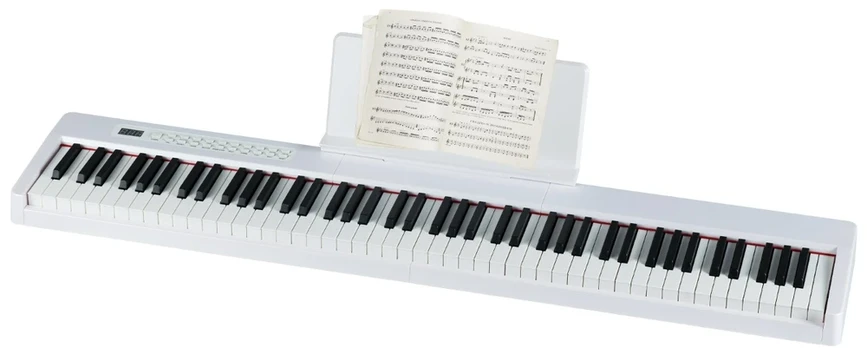 Klaviatūra 88 klavišai balta